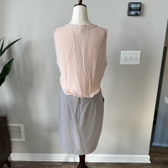 BCBGMAXAZRIA MOSS COMBO MIRYAM SLEEVELESS DRESS ZBA61D74/M618A - Picture 5 of 11